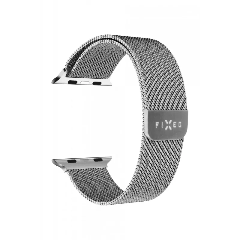 FIXED Milanese sieta siksniņa Apple Watch 38/40/41mm — FIXMEST-436-SL Sudraba