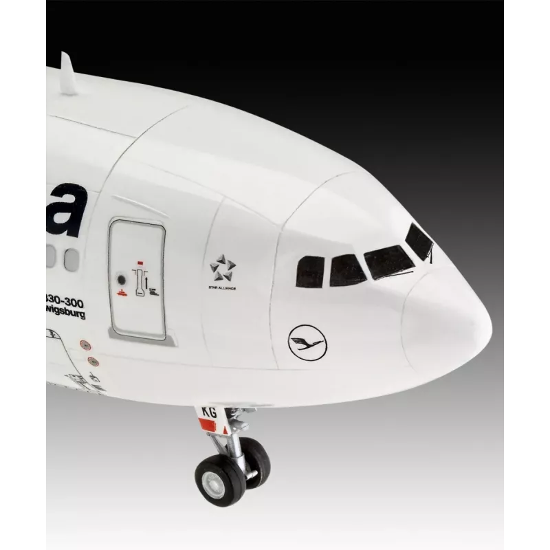 Plastmasas lidmašīnas modelis REVELL Airbus A330-300 Lufthansa mērogs 1:144