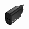 Sienas lādētājs CANYON OnCharge 30CL 30W PD 1 ports EU spraudnis Melns