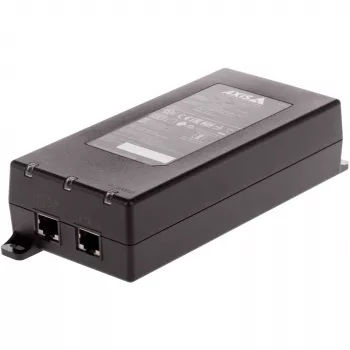 AXIS Midspan AC/DC - Barošanas avots - AC 24 / DC 20-26,4 V - 90 W - AXIS F101, M1134, M1135, M1137, P1377, P1378, P1455, P8815, Q1615, Q1700, Q1798, Q9216 (02209-001)