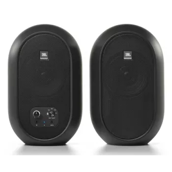 JBL 104-BT Melns — kompaktie studijas monitori ar Bluetooth