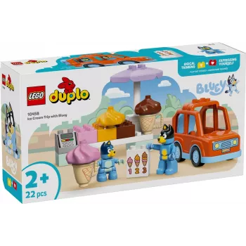 LEGO BLUEY 10458 Saldējuma piedzīvojums ar Bluey