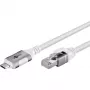 Goobay 74177 - USB 3.1 Type C uz Gigabit Ethernet tīkla adaptera kabelis 3 m