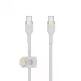 Belkin BOOSTCHARGE PRO Flex USB kabelis 3 m USB 2.0 USB C Balts (CAB011BT3MWH)