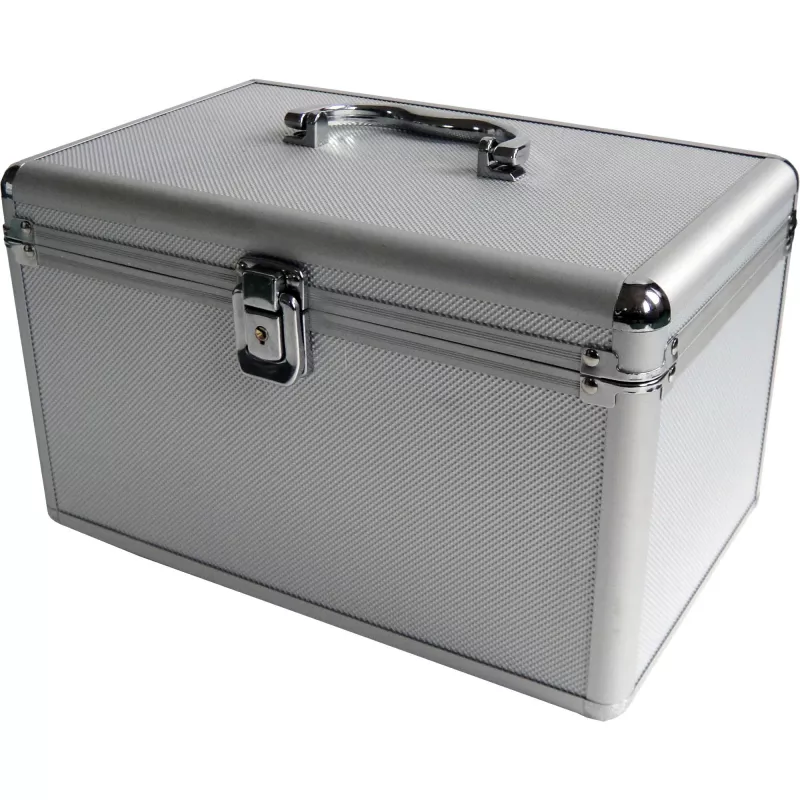 Kaste diskiem MediaRange BOX75, 200 diski, Sudraba