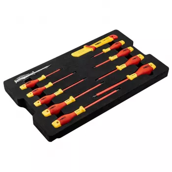 Neo Tools elektriķa servisa kaste 52 gabali 22 stiprā kastē