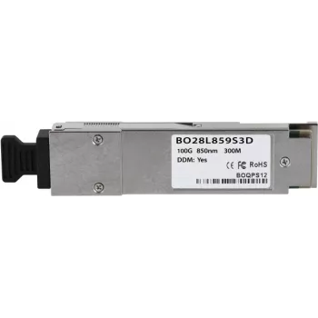 Optiskās šķiedras raidītājs BlueOptics BO28L859S3D-BO 100000 Mbit/s QSFP28