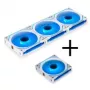 Lian Li UNI FAN SL-INF 120 ARGB PWM korpusa ventilatoru komplekts, 4 gab., balts