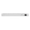 Tīkla slēdzis Managed L2 UBIQUITI USW-Aggregation — 8 SFP+ sloti, 10G atbalsts, bez ventilatora, 1U plaukts, sudrabs