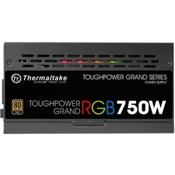 Thermaltake ToughPower Grand RGB 750W Gold - barošanas bloks (iekšējais) - ATX12V 2.4/ EPS12V 2.92 - 80 PLUS Gold - maiņstrāva 100-240 V - 750 vati - aktīvā PFC