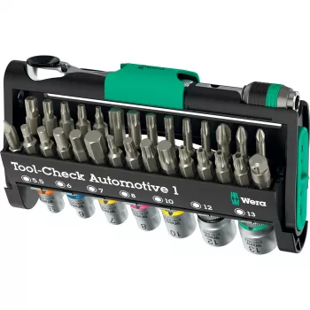 Wera Tool-Check Automotive 1 1 gab. Nerūsējošs tērauds