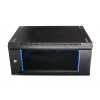 Sienas stiprinājuma skapis Extralink 4U 600x450 Melns