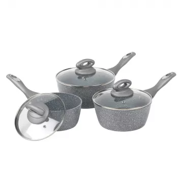 Katlu komplekts Salter BW02986G1EU7 — 3 gab. 16 cm, 18 cm, 20 cm