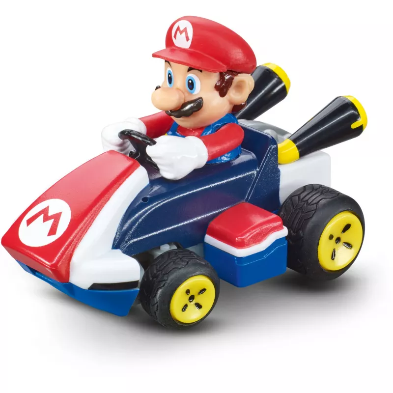 CARRERA RC galda sacīkšu komplekts Mario 370430015 – 2.4 GHz bezvadu Mario un Luidži