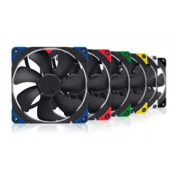 140 mm Noctua NF-A14 PWM chromax.black.swap korpusa ventilators, 12V, 300–1500 RPM, PWM, 140,2 m³/h, 24,6 dB