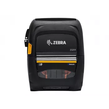 Zebra ZQ511 mobilais printeris ar termodrukas tehnoloģiju, 203 x 203 DPI, 127 mm/s, vadu un bezvadu Wi-Fi Bluetooth