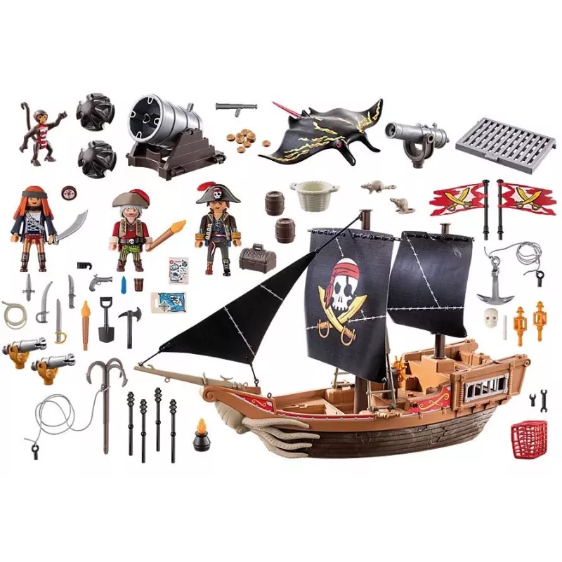 Playmobil Pirāti rotaļu komplekts 71530 Daudzkrāsains Plastmasa 4-10 gadi