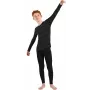 Odlo Set long ACTIVE WARM ECO SET bērnu apakšveļas komplekts, izmērs 116 cm, melns un pelēks