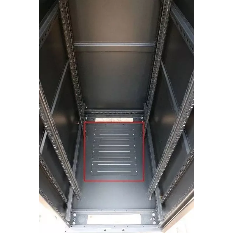 Brīvi stāvošs statīvs Extralink 42U 800x800 MELNS 1400 kg ietilpība