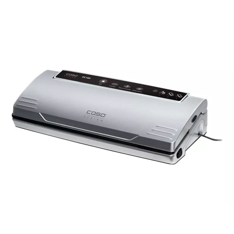 Caso VC 100 vakuuma iepakojuma iekārta, 120 W, sudraba