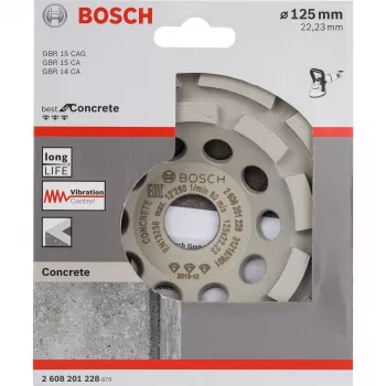 Slīpēšanas disks Bosch Best for Concrete dimanta slīpgalva