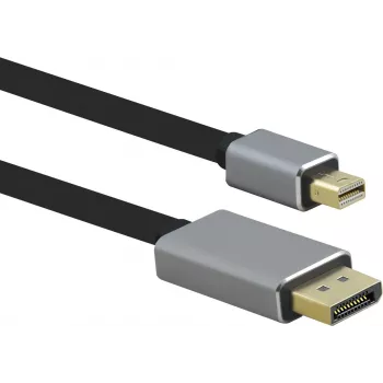 helos PREMIUM Mini DisplayPort uz DisplayPort kabelis, DisplayPort 1.4, 8K, 2 m, melns