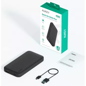 Pārnēsājams lādētājs PowerBank Aukey PB-Y46P 10000mAh