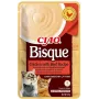Slapjš kaķu gardums INABA Ciao Bisque — Vistas gaļa ar liellopu gaļu, 40 g paciņa, bez graudiem, bez cukura