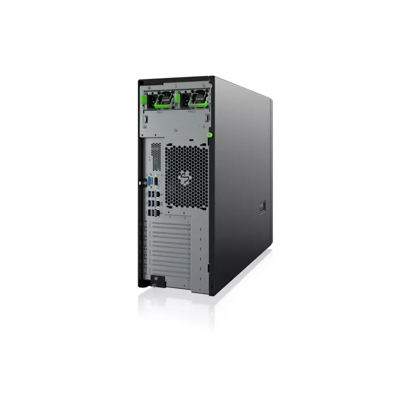Fsas Technologies Fujitsu PRIMERGY TX1330 M6 - Server - Tornis - 1 ceļš - 1 x Xeon 6369P / 3.3 GHz - RAM 32 GB - SATA/SAS - Karstā maiņa 6.4 cm (2.5 collas)
