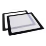 Putekļu filtrs DEMCiflex DF0506 230mm kvadrāts, melns, mazgājams siets, 230×230mm ventilatoram vai ventilācijas atverei