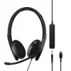EPOS ADAPT 165 USB-C II Austiņas ar vadu, galvas saite, birojam/zvanu centram, USB Type-C, melna