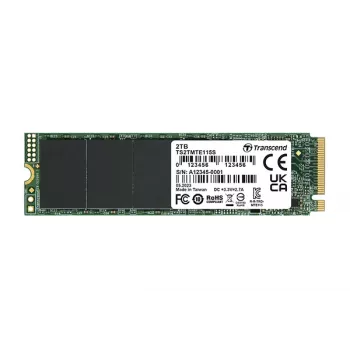 Transcend 1TB M.2 PCIe Gen3 x4 NVMe cietais disks TS1TMTE115S