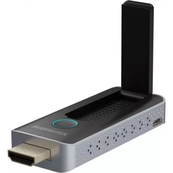 Bezvadu prezentāciju sistēma Marmitek Stream S2 Pro HDMI dongle ekrāna atspoguļošanai un bezvadu video