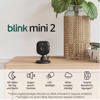 IP drošības kamera Amazon Blink Mini 2 1080p