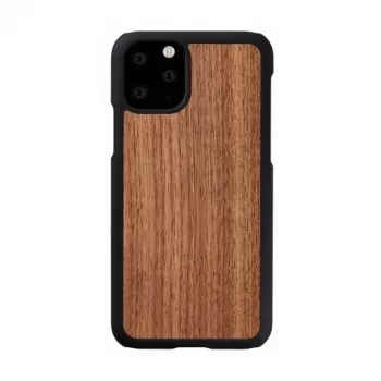 Mobilā telefona maciņš MAN&WOOD iPhone 11 Pro — melns valrieksts