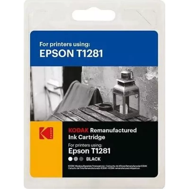 185E012801 KODAK EPS. SX125 TINTE BLK C13T12814012/T1281 190Seiten 5.9ml (185E012801)