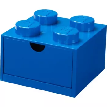 LEGO galda atvilktne 4, glabāšanas kaste Zila, kniedes