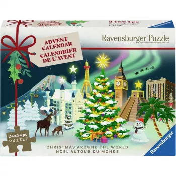 Ravensburger Adventa kalendārs Minipuzle