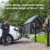 Green Cell GC EVGC021B2275 sienas lādētājs 3.6-22 kW 7.5 m NFC pelēks alumīnijs