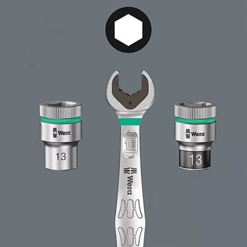 WERA Zyklop Speed-Knarrensatz 3/8 05004175001