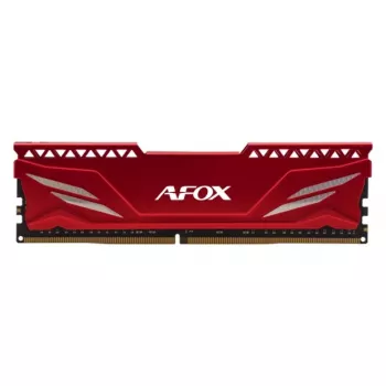 Desktop DDR4 RAM AFOX 16GB 3200MHz CL16 1x16GB 1.35V Unbuffered Sarkana