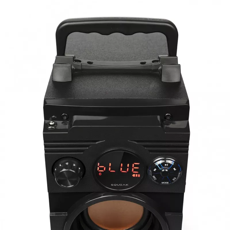 Squeak Bassblaster SQ1001 Bluetooth 5.1 skaļrunis, FM radio, MP3 atskaņotājs