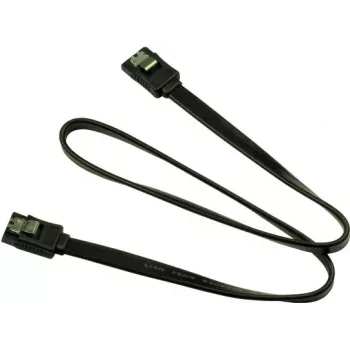 Inter-Tech SATA kabelis - Serial ATA 150/300/600 - SATA uz SATA - 50cm - ar fiksatoru (88885310)