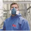 3M-Elpošanas maska 7501 izmērs S - silikons DIN EN 140 (7000104176)