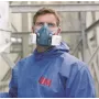 3M-Elpošanas maska 7501 izmērs S - silikons DIN EN 140 (7000104176)