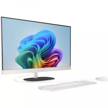 AIO HP 24-ct2450ng 23,8 inch FHD Ryzen AI 5 340 16GB/1TB SSD Win11 BX8Y9EA#ABD Balts - tastatūras izkārtojums var būt vācu