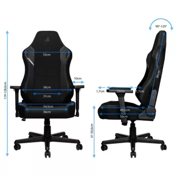 Nitro Concepts X1000 polsterēts sēdeklis un polsterēta atzveltne