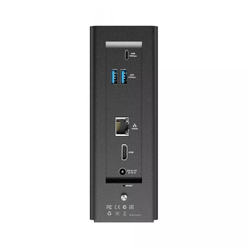 TerraMaster F8 SSD NAS / glabāšanas serveris, galddators, Intel N95, 8 GB DDR5, melns