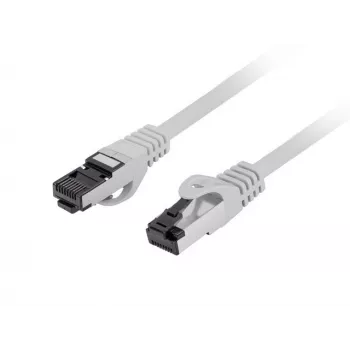 Tīkla vads LANBERG PCF8-10CU-0025-S Cat8.1 S/FTP RJ-45 — 0,25 m, pelēks