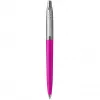 Parker 2075996 Jotter Originals piespraužamā lodīšu pildspalva ar atsperīgu klipu, fuksīna spīdīga plastmasa